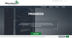 Desktop Screenshot of microteam.co.uk